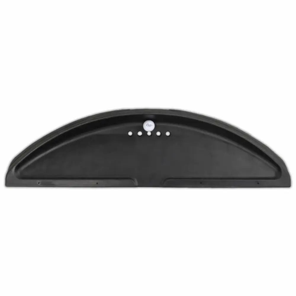 golf ball tray for hitting mat with one ball at the top