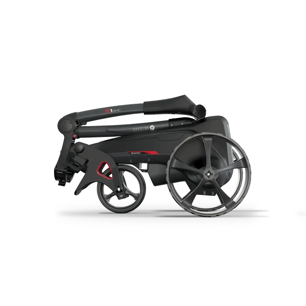 motocaddy golf cart folded view