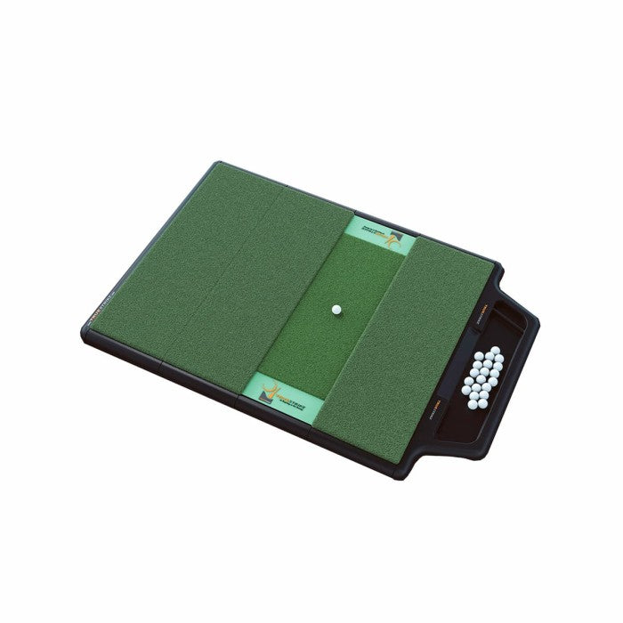 Truestrike golf mat single in green top view